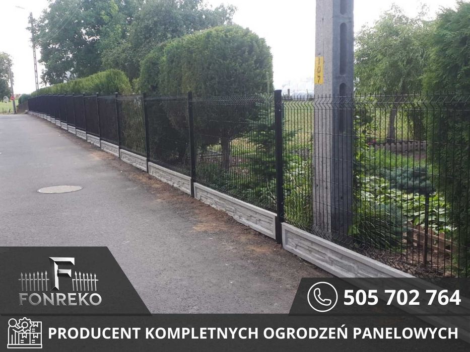 OGRODZENIA PANELOWE Dostawa/Transport Województwo Dolnośląskie