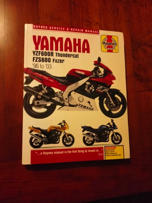 Haynes - Yamaha YZF600R Thundercat & FZS600 Fazer