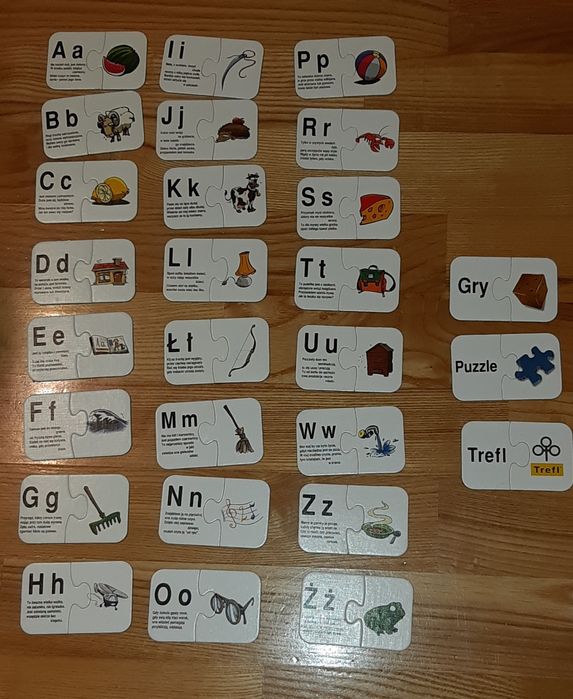 Alfabet zgadywanka - gra edukacyjna