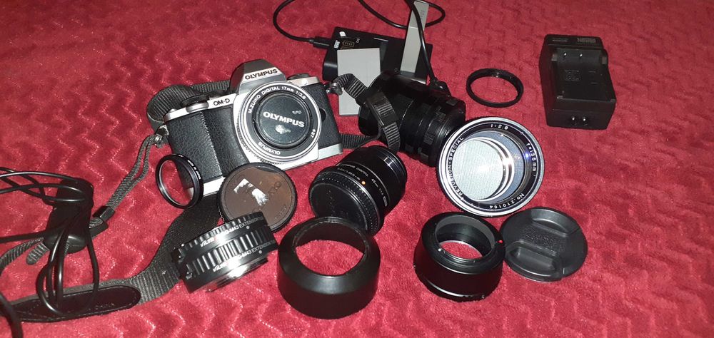 Zestaw fotogŕaficzny