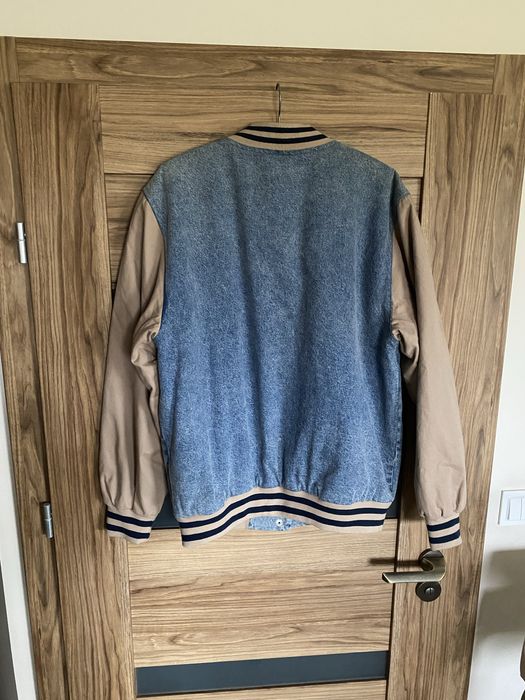 Kurtka Big Star oversize S damska bomberka ocieplana jeansowa