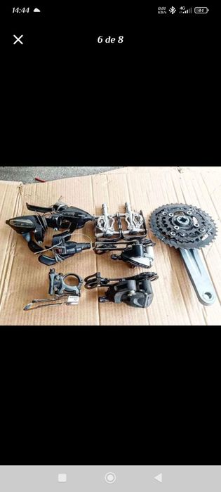 Bicicleta BTT/material BTT