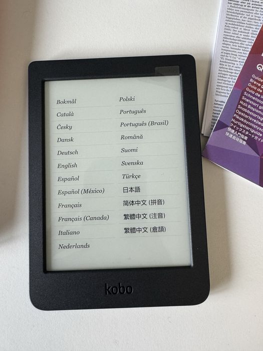 Kobo Nia (como novo)