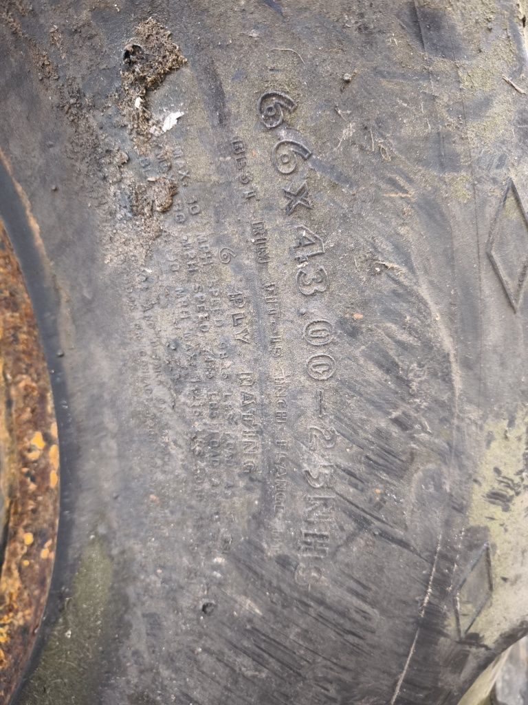 4 opony 66x43.00 R - 25 Goodyear 1000/50 (1050/50) R25 felga koło