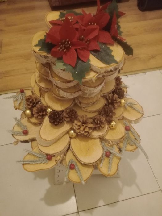 Stroik z plastrów brzozy