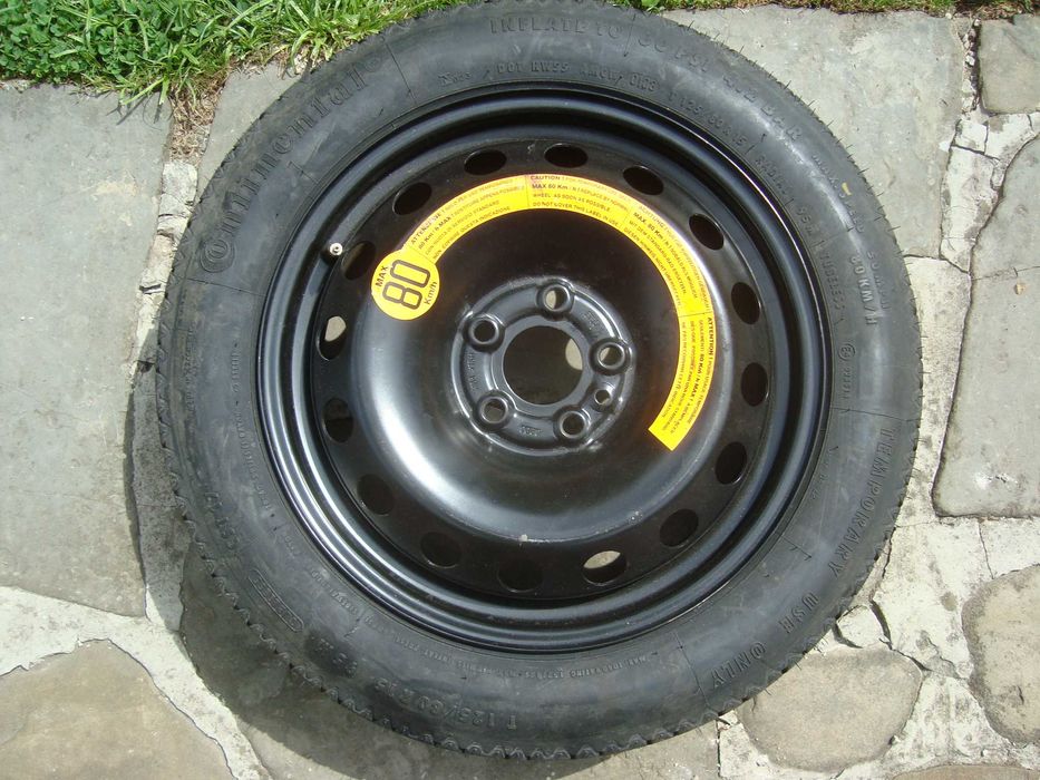 Колесо запасне Fiat, Alfa T125/80R15 5x98mm