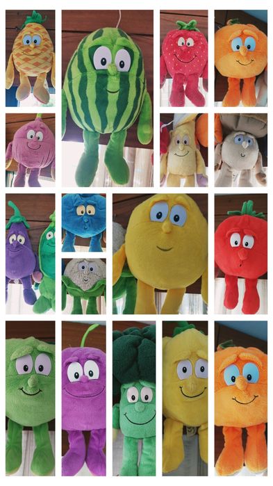 Peluches dos Super Chefs do Gang dos Frescos. Grande coleção.