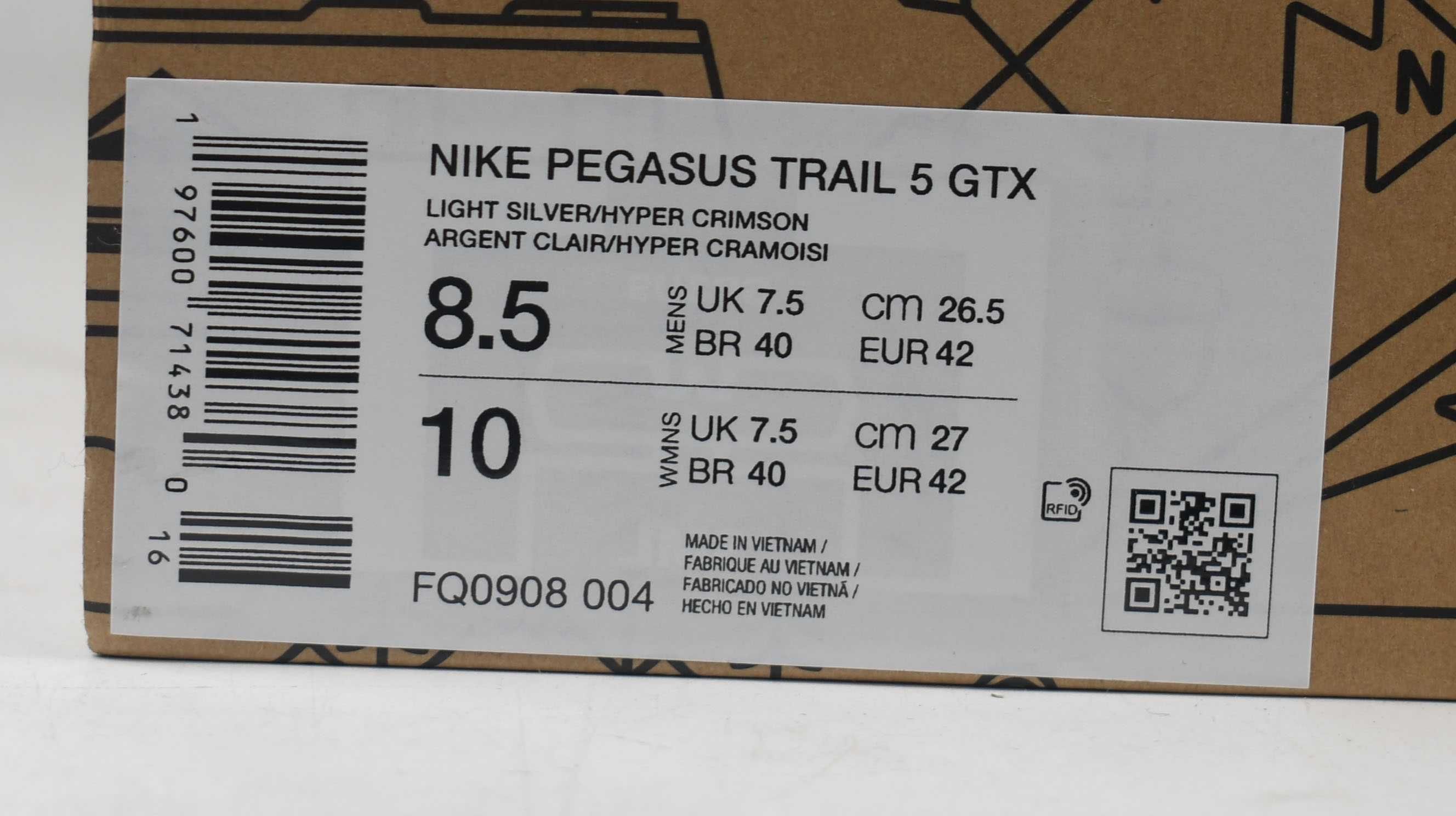 Używane NIKE PEGASUS TRAIL 5 GTX FQ0908  rozmiar 42