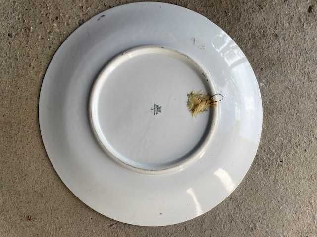 Patera porcelanowa z motywem Jana Pawła II. ZPS Karolina.