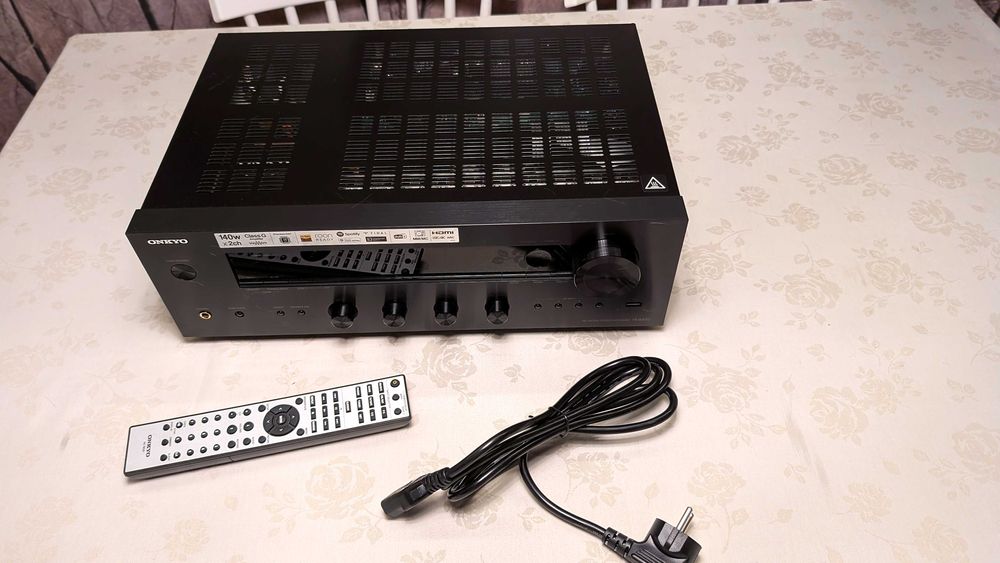 Amplituner Stereo ONKYO TX-8470 Czarny - rok gwarancji, stan sklepowy!