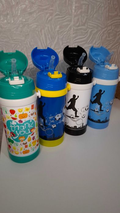 Дитячий термос з трубочкою 320 мл