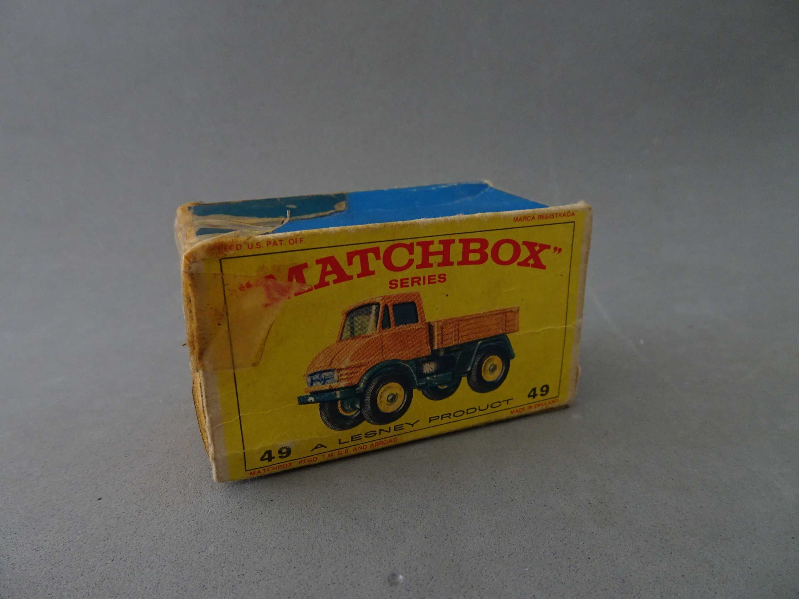 Miniatura Matchbox Lesney 49 Unimog