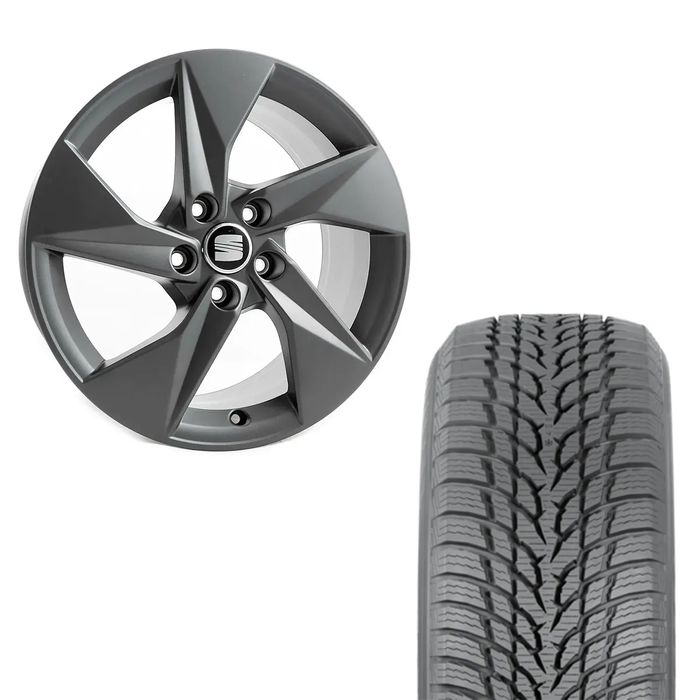 NOWE ORYGINALNE Felgi / Koła 17" - Seat Alhambra Ateca Leon Toledo