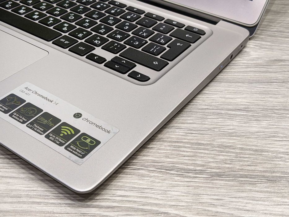 ТОНКИЙ І ЛЕГКИЙ | Acer Chromebook 14 | до 12 ГОДИН АКБ | ГАРАНТІЯ