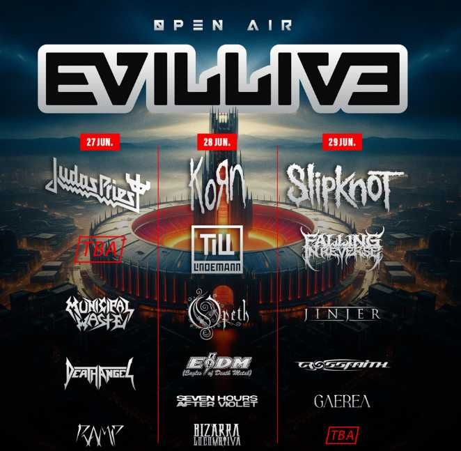 Passe geral evil metal fest