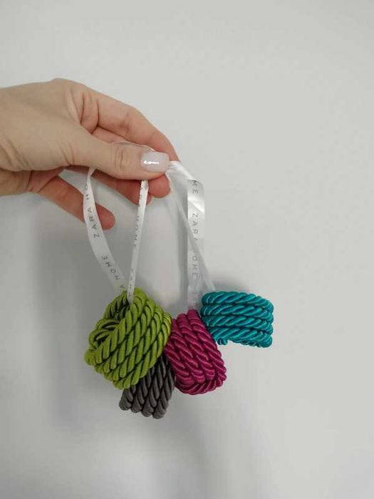 Conjunto de 8 argolas para guardanapos Zara Home (novo, com etiqueta)