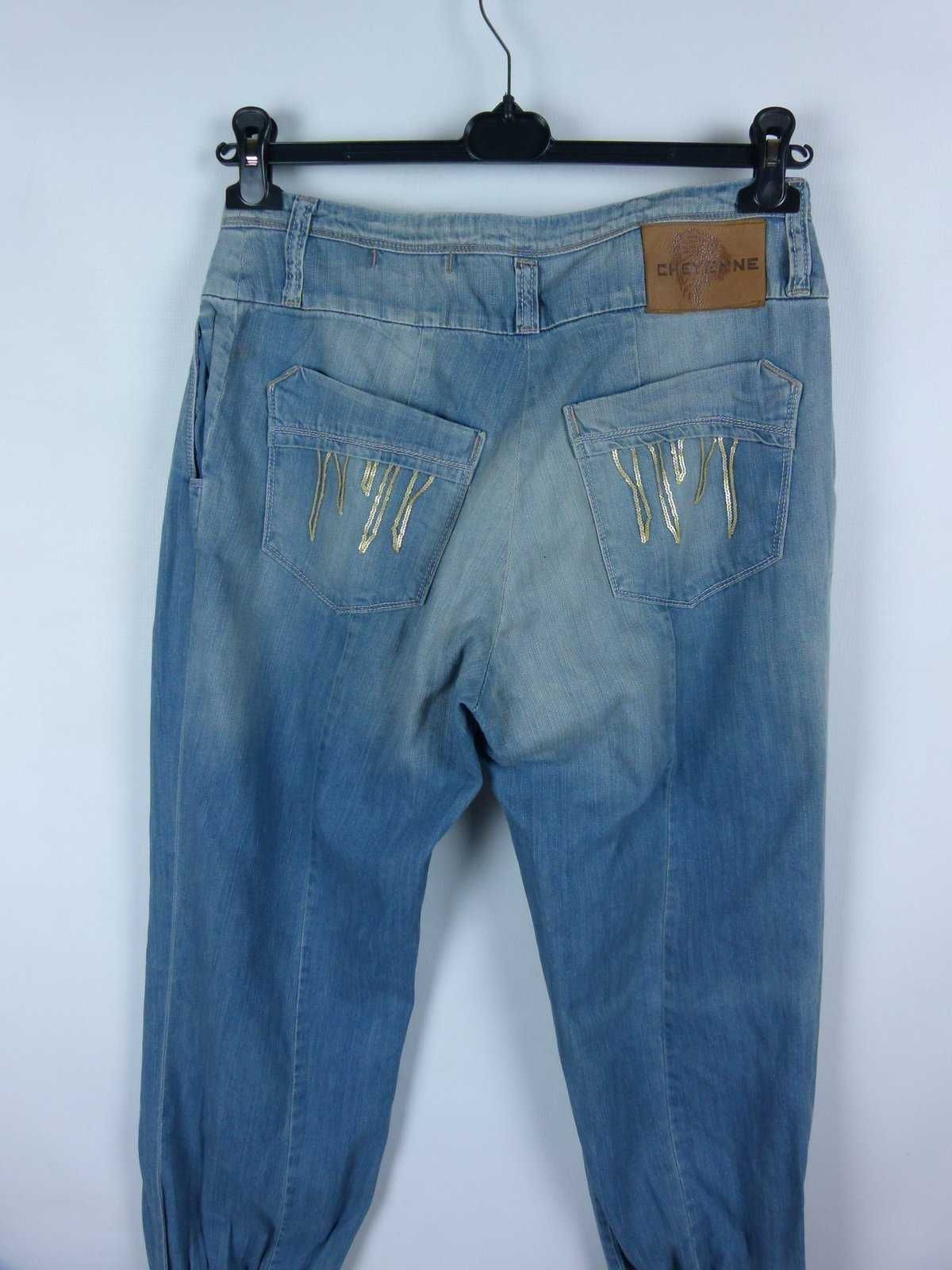 Cheyenne Jeans spodnie joggery dżins / 31