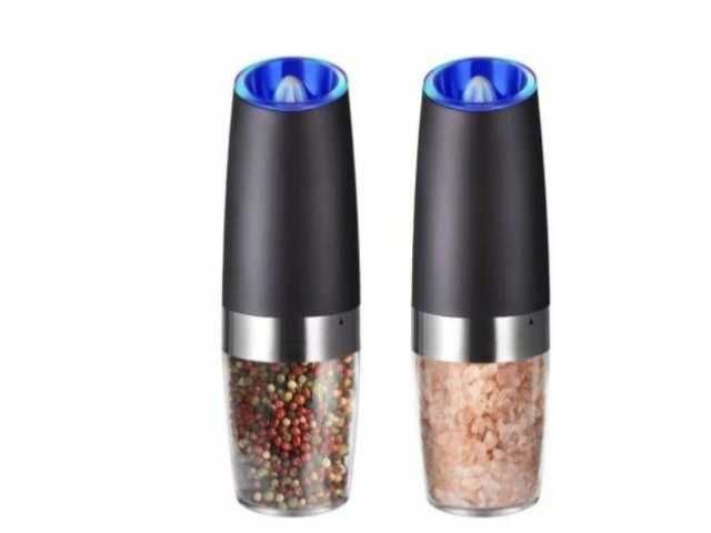 Elektryczny Młynek do Pieprzu i Soli Zestaw Młynków