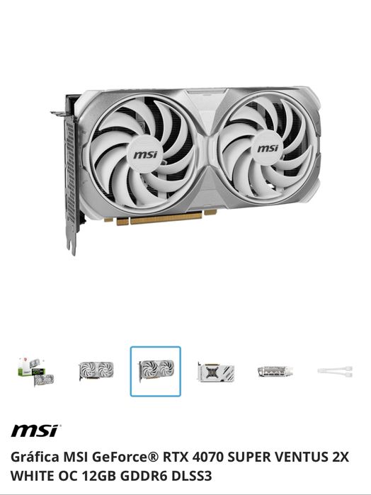 MSI RTX 4070 Super Com Garantia 2027