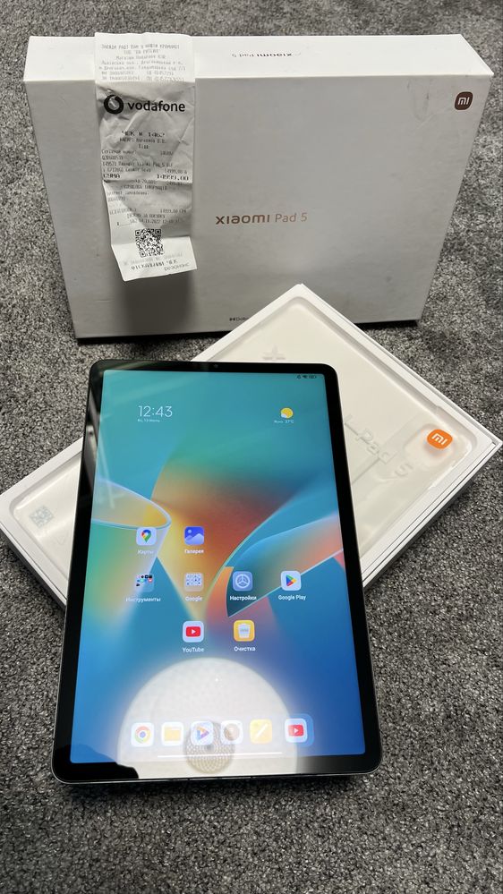 Xiaomi pad 5 6/128 Ігровий планшет.