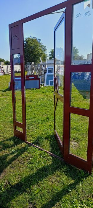 Drzwi aluminiowe używane z Niemiec super stan dostawa gratis cały Kraj