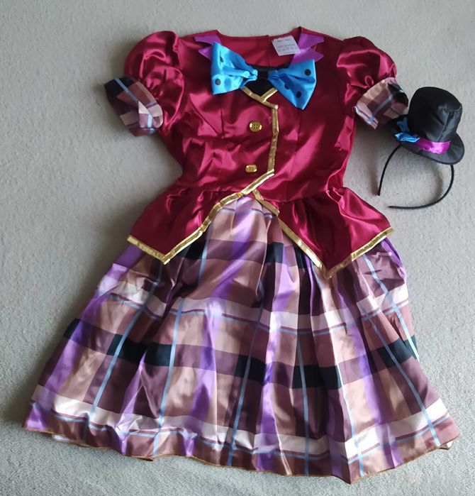 Przebranie kapelusznik Alicja w krainie czarów 7 lat