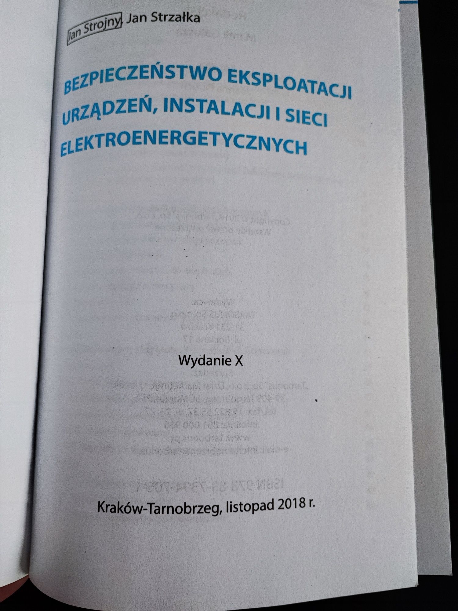 Bezpieczeństwo Eksploatacji Urządzeń, Instalacji I Sieci Elektroenerge