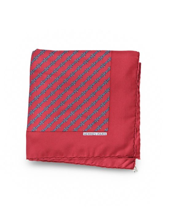 HERMES PARIS Шовкова хустка з малюнком. Оригінал