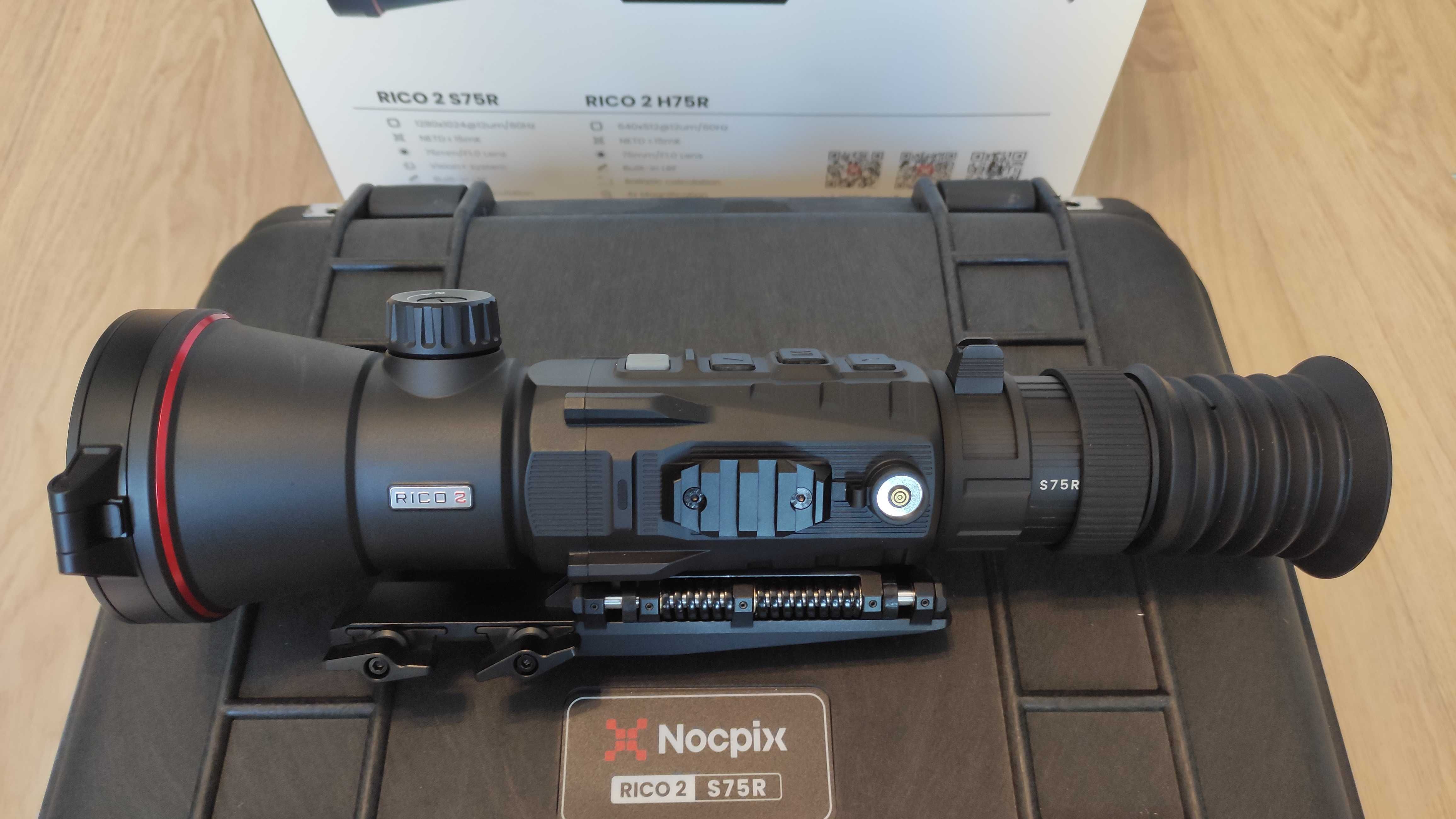Тепловізійний приціл Nocpix (IRay) RICO 2 S75R