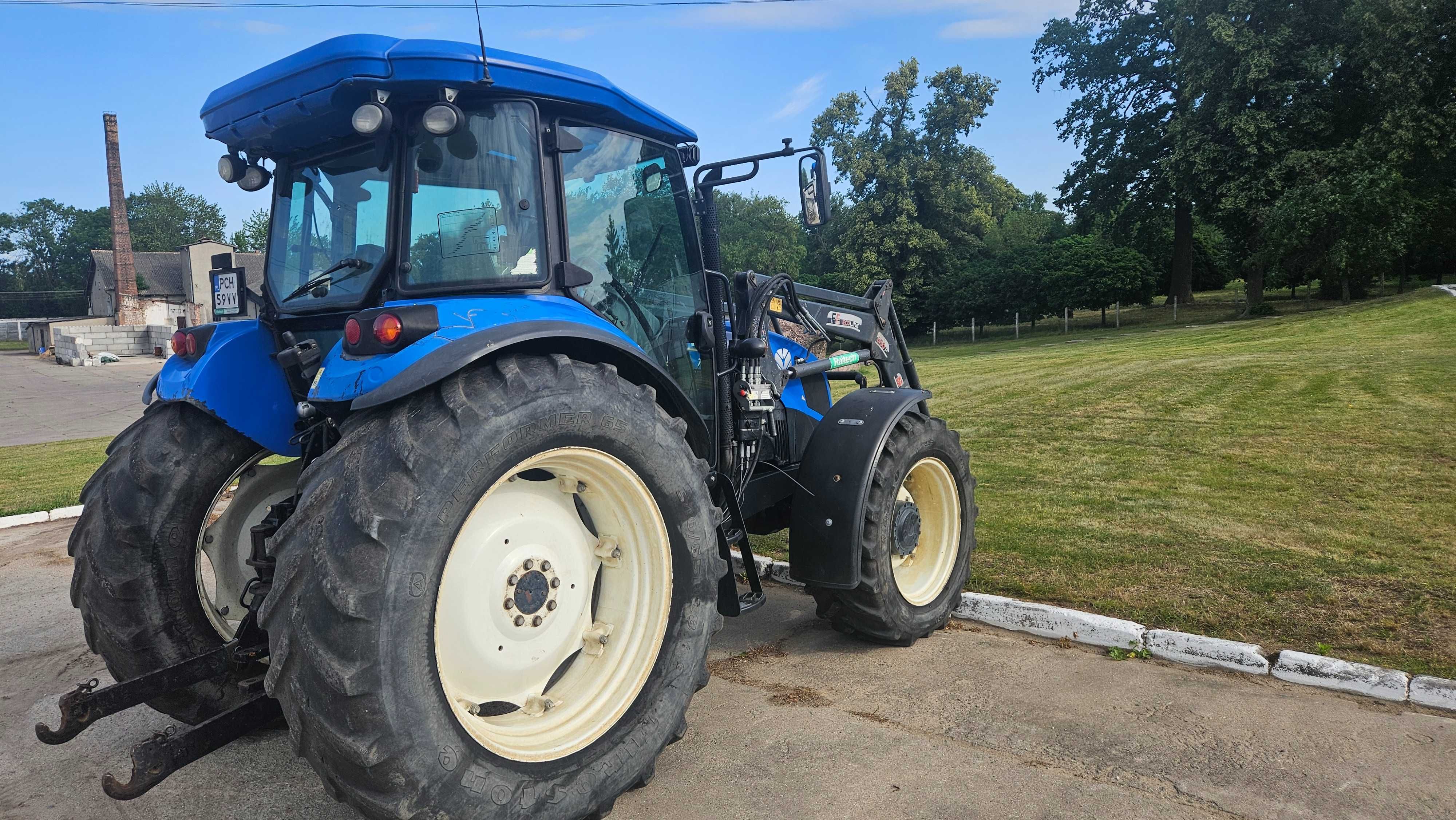 New Holland TD5.105 + TUR STOLL - 1 właściciel 2013 r.