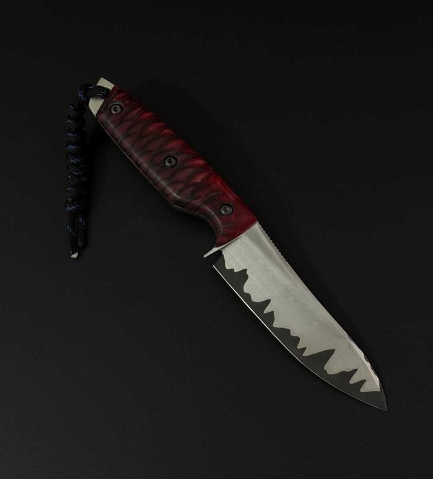 Ніж туристичний сталь D103 ламінат KN228 Ніж ручної роботи