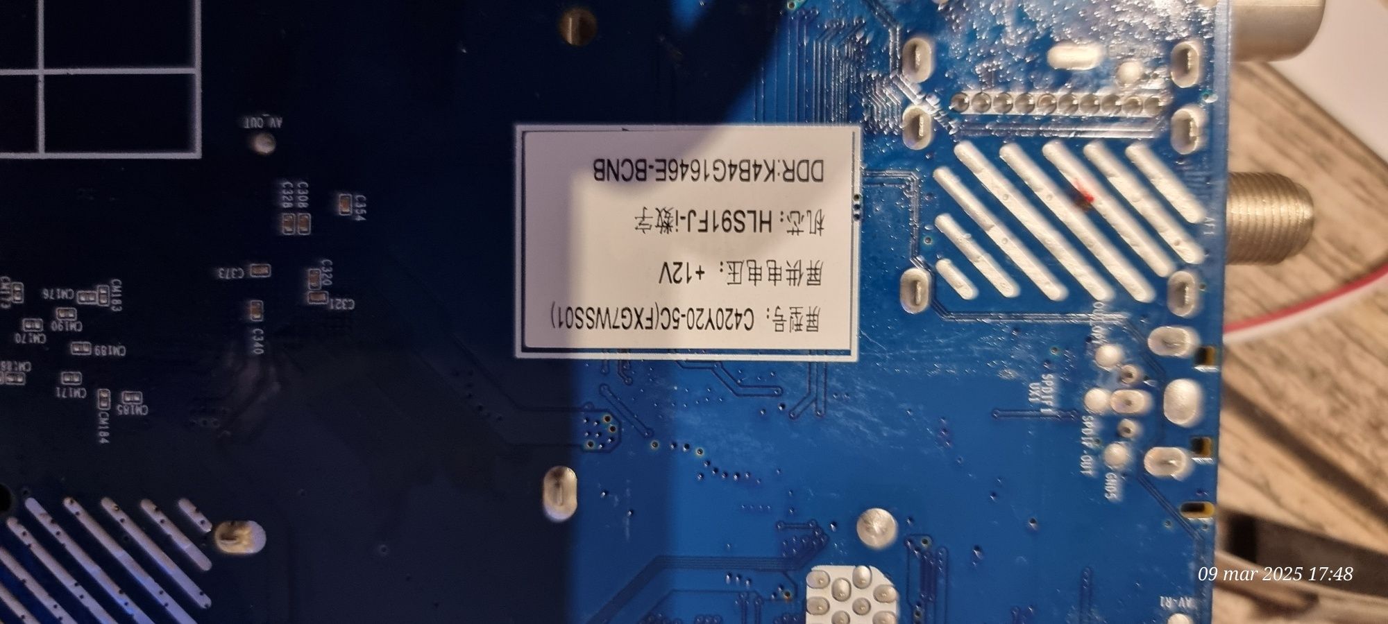 Płyta telewizora CHIQ  CH42G6SGFHDT2A