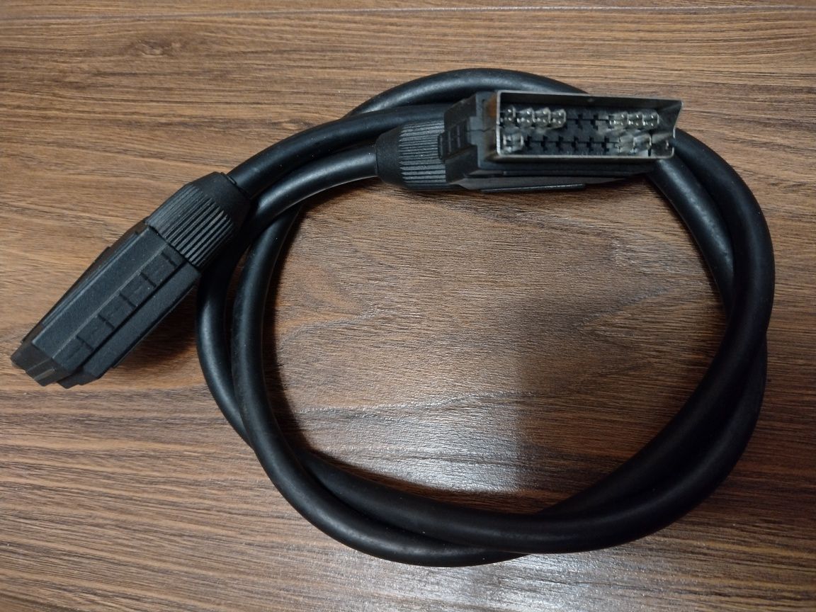 Kabel /przewód Euro /Eurozłącze 1 m.  (używany)