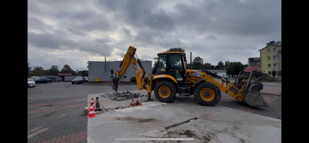 Kucie młotem betonu, wyburzenia, rozbiórki, wywóz gruzu, utylizacja