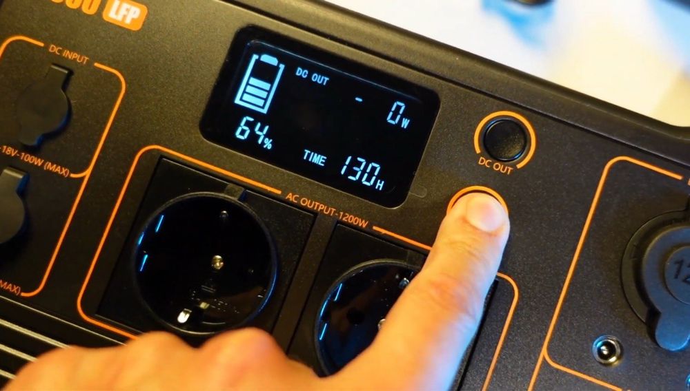 Портативная зарядная станция 1200-1800кВт інвертор зарядна станція