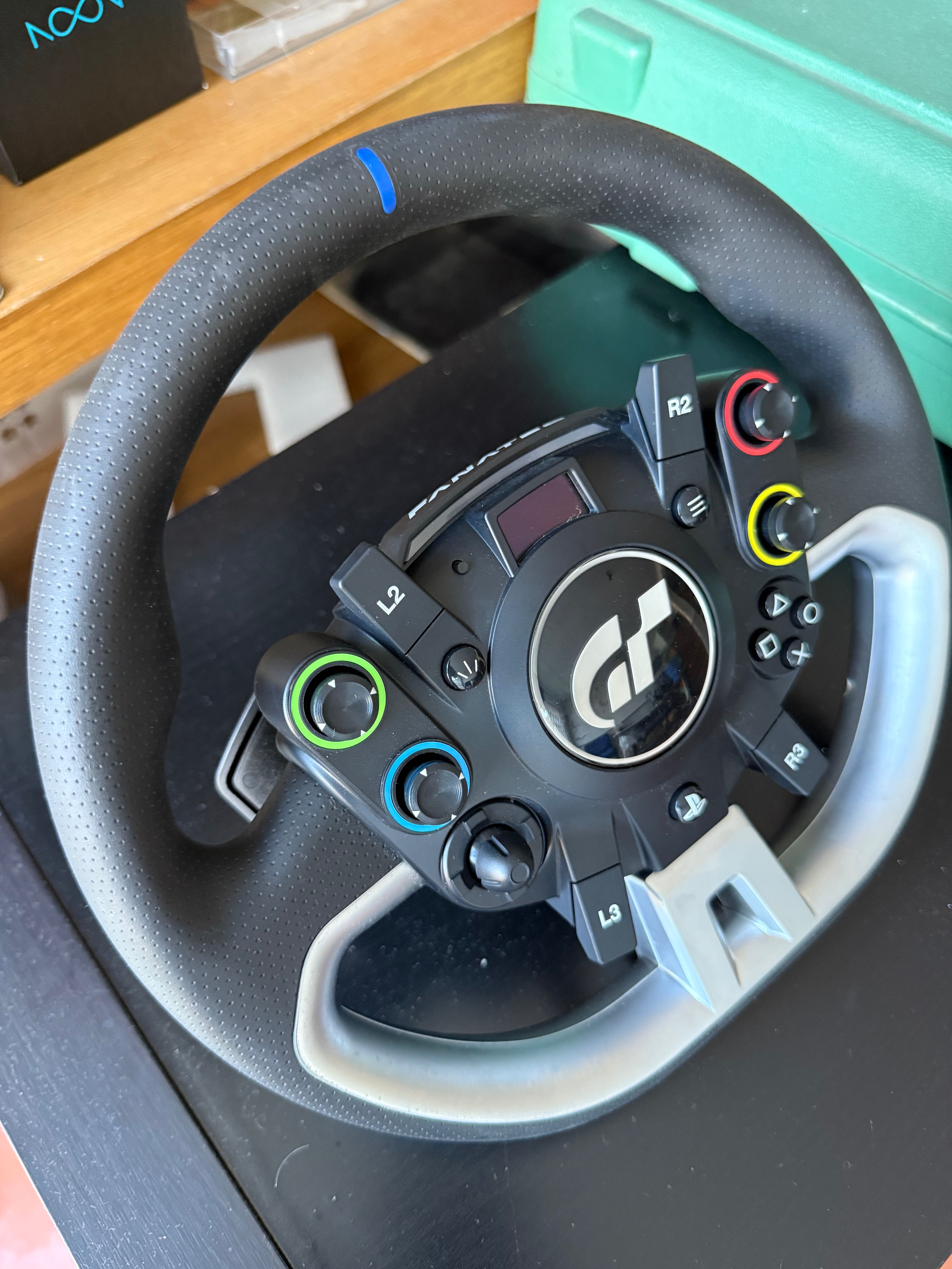 Volante 280 mm da Fanatec Gran Turismo com QR1 lite