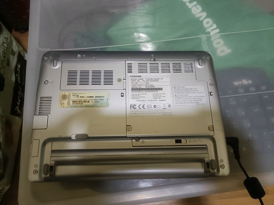 Toshiba NB 305 de 10 pulgadas