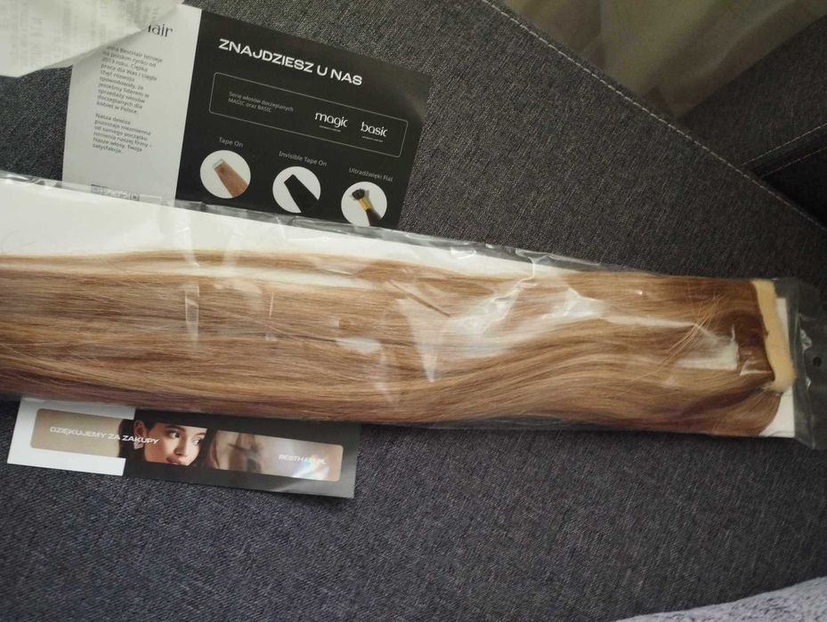 Włosy doczepiane kucyk Best Hair nowy 40 cm