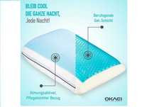 Подушка OKAEI GelCell Memory Foam Pillow with Cooling Gel Cover