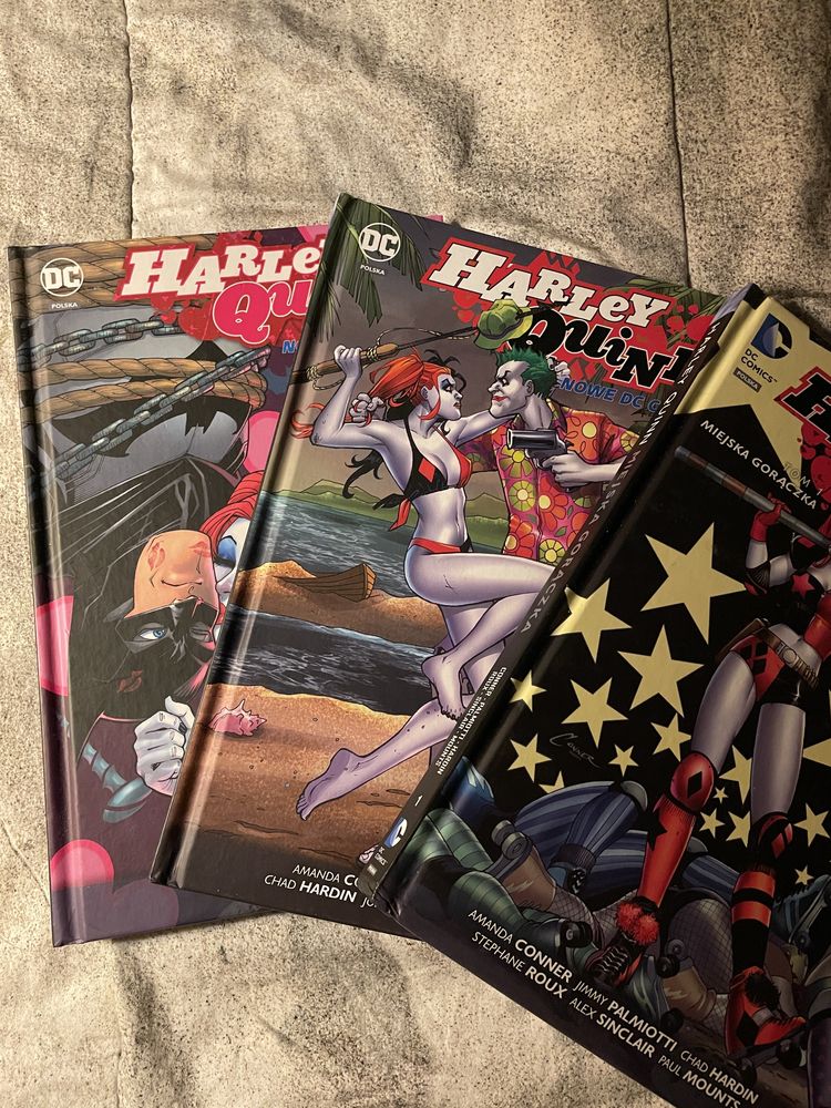 Harley Quinn - komiksy 1, 2 (brak 3)