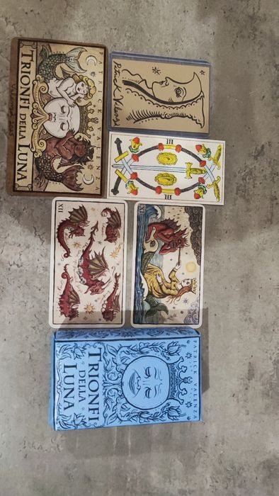 Карты таро Trionfi della Luna Illustrated SIGNED DELUXE (и US GAMES ED