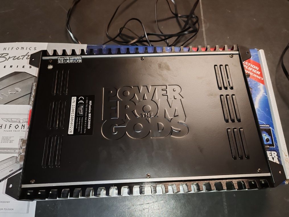 Wzmacniacz hifonics brutus 1000w RMS