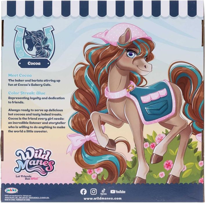 Дикі гриви Кафе пекарня Wild Manes Horse Toys Cocoa’s Bakery Café