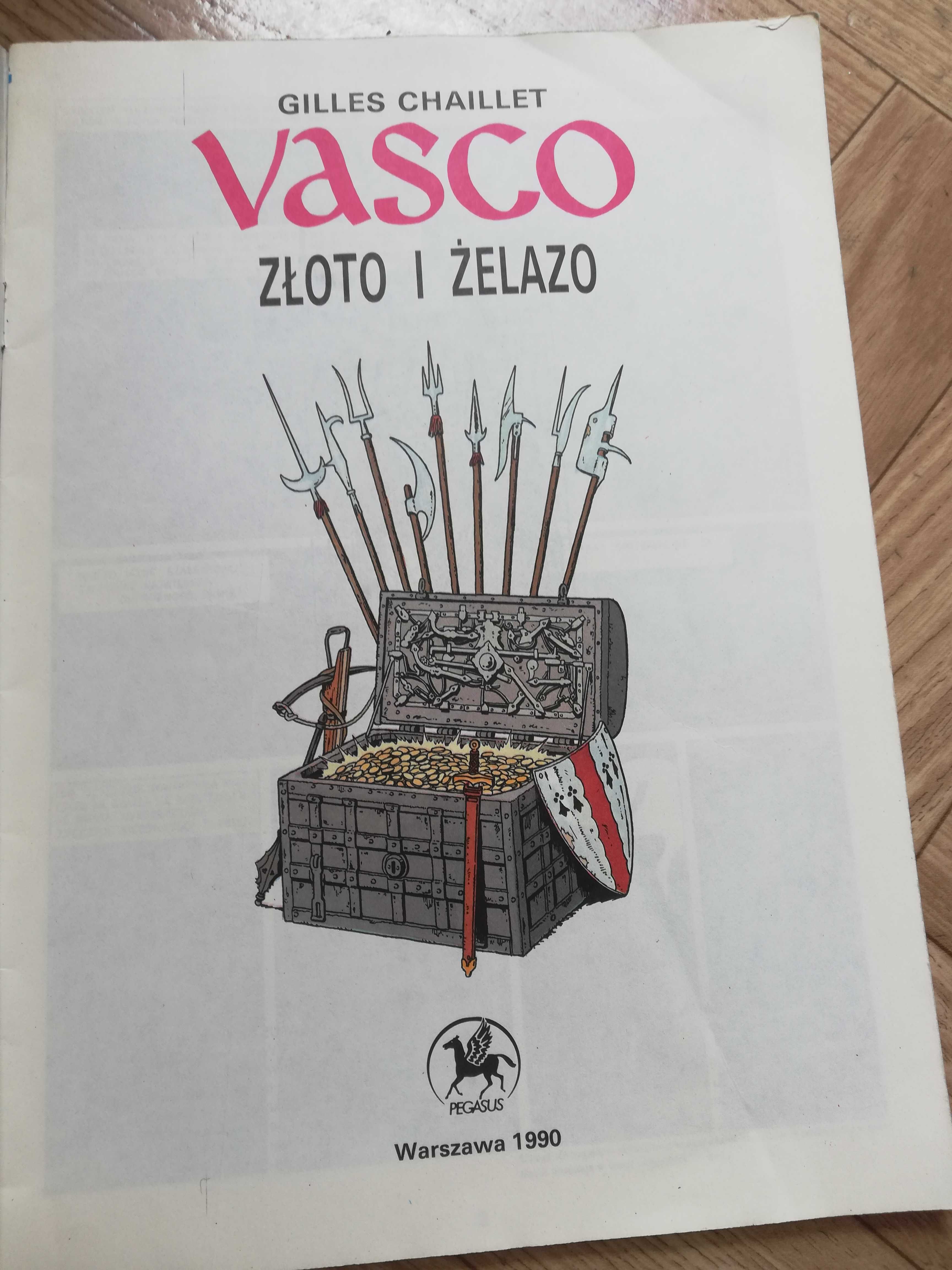 komiks Vasco: ,,Zloto i zelazo"