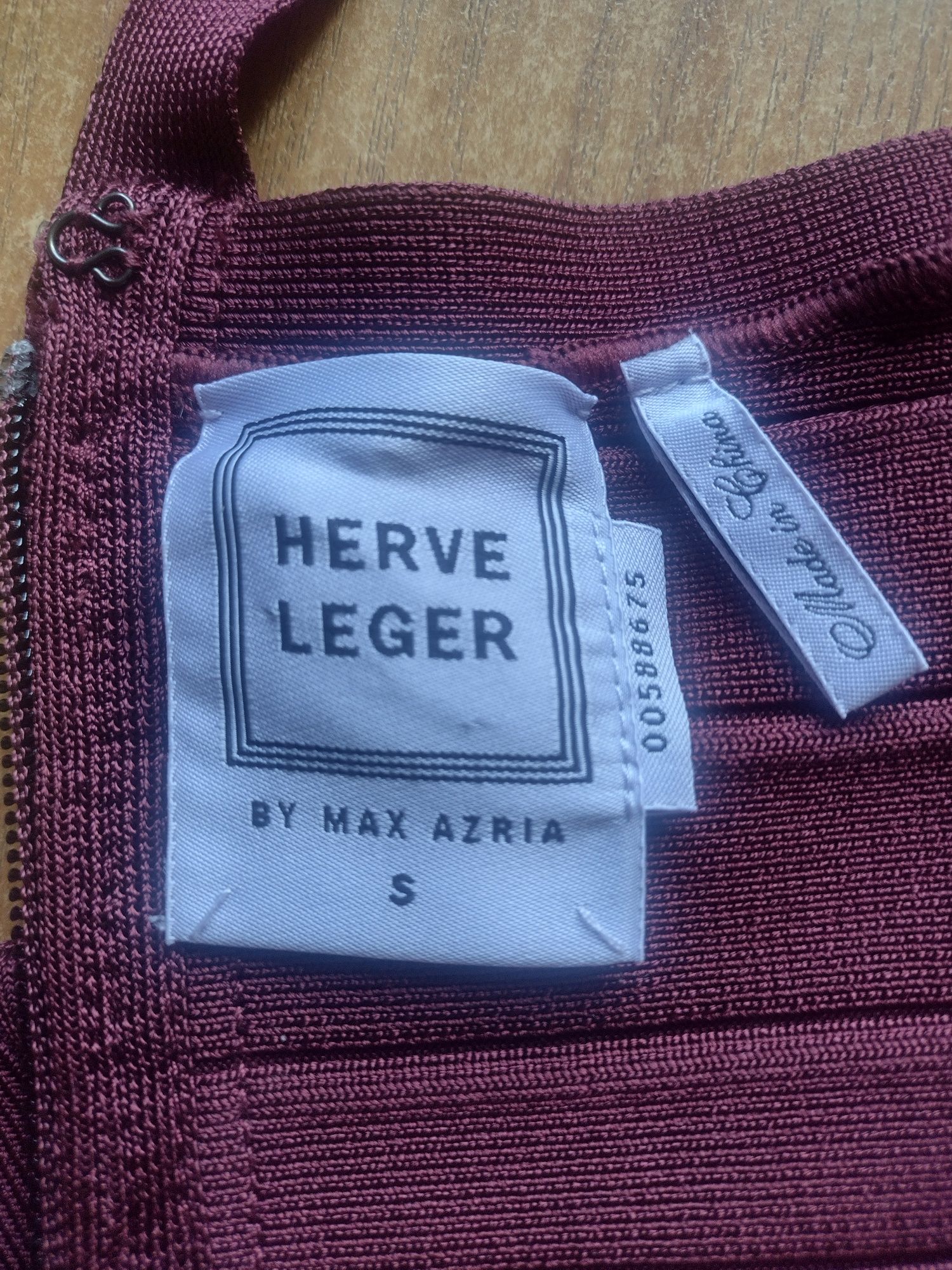 Sukienka bandażowa Herve Leger roz S