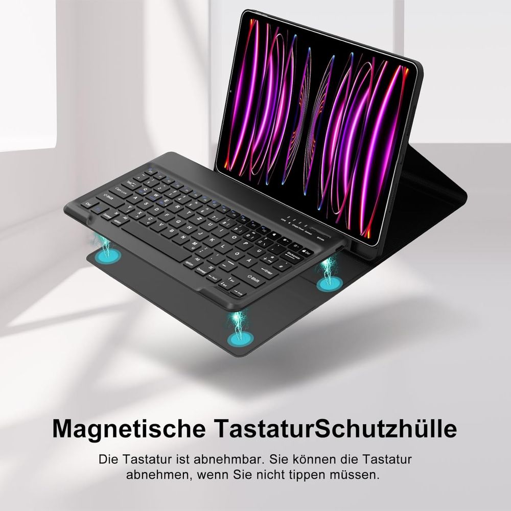 Etui iPad 12,9 cala z Bezprzewodową Klawiaturą