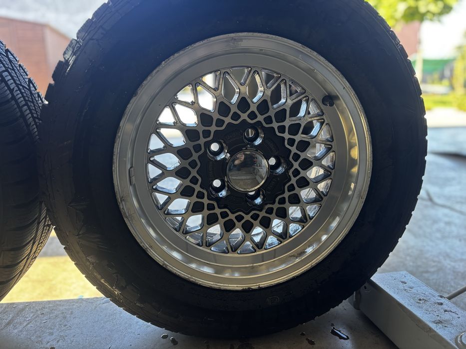 Koła zimowe 5x112 MELBER Mercedes Audi 225/60r15 hankook