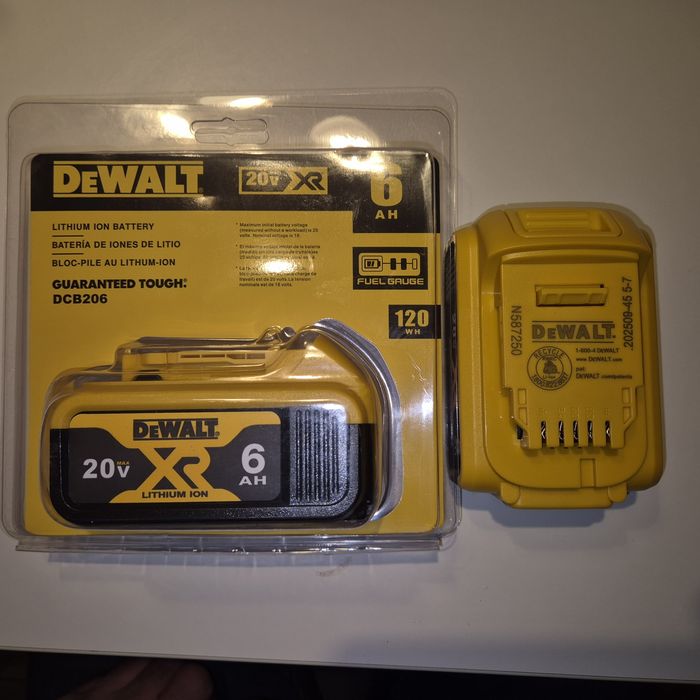 Bateria dewalt 6.0Ah  nowa orginalnie zapakowana