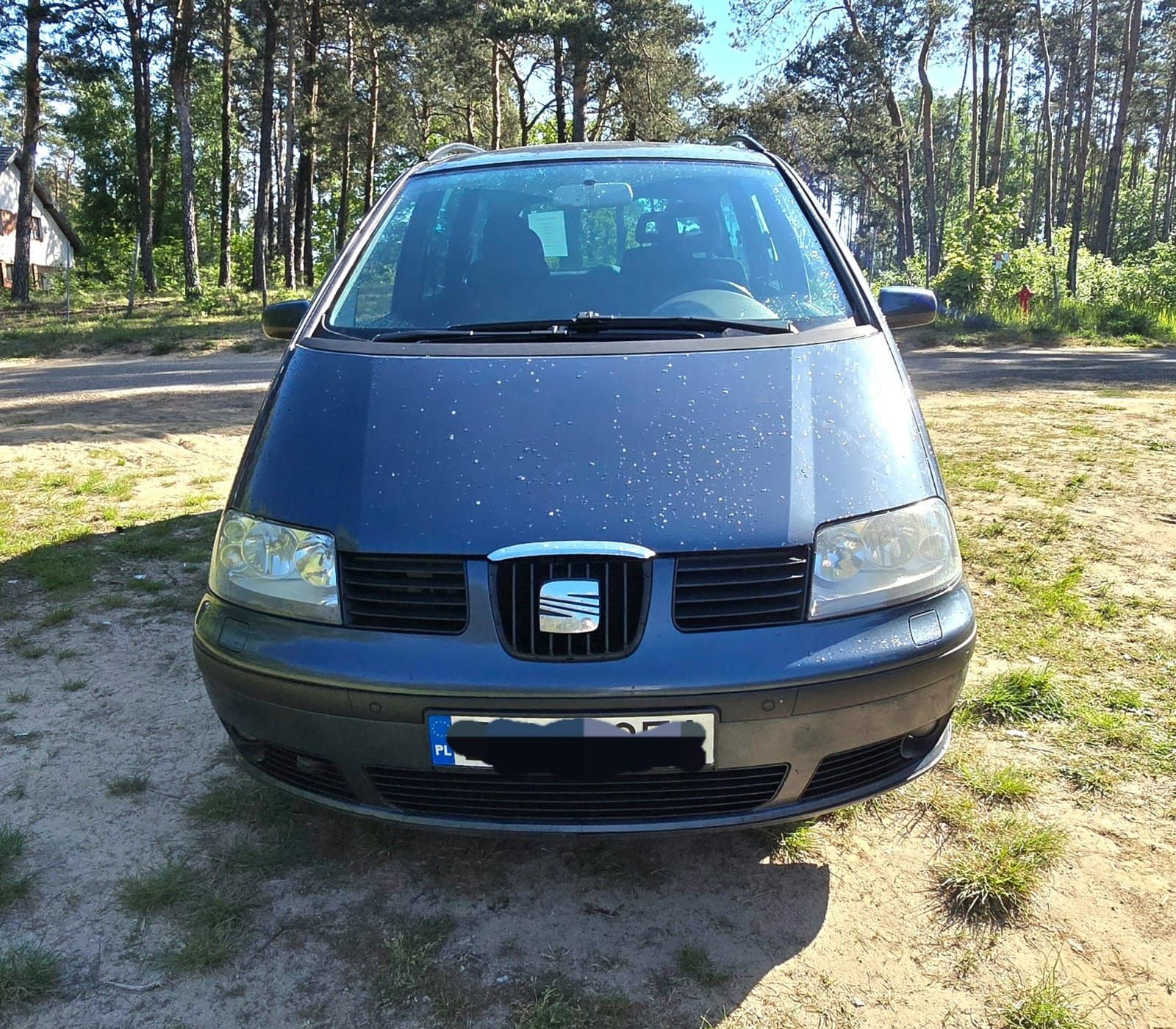 Piękny Seat Alhambra 1,8 turbo nowy gaz 7 osób  MEGA OKAZJA