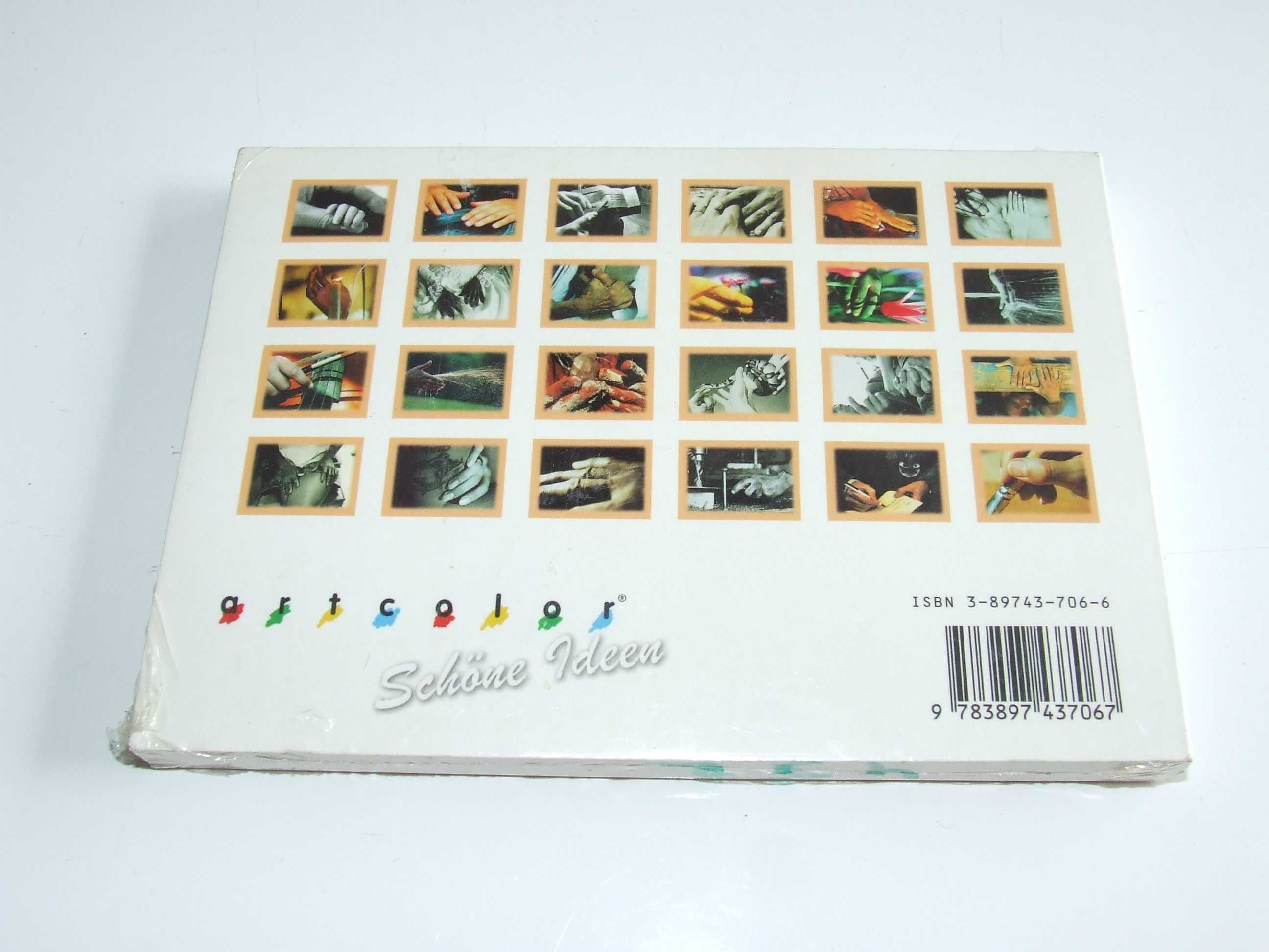 Ręce - 24 kolorowe pocztówki - nowe w folii - 1998 rok